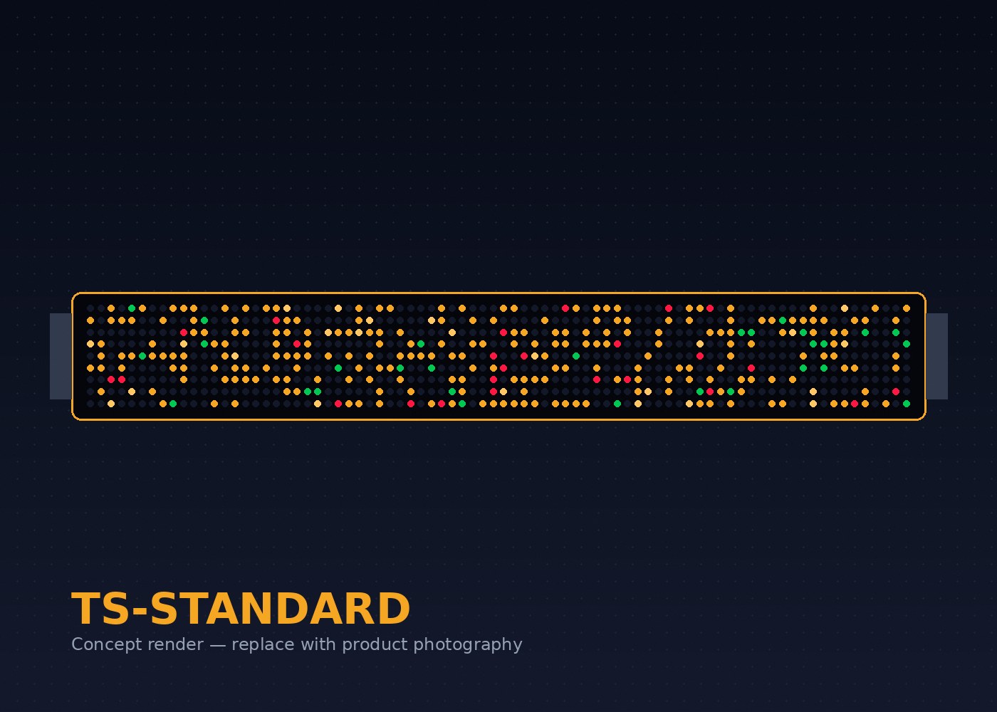 TS-Standard LED ticker display unit